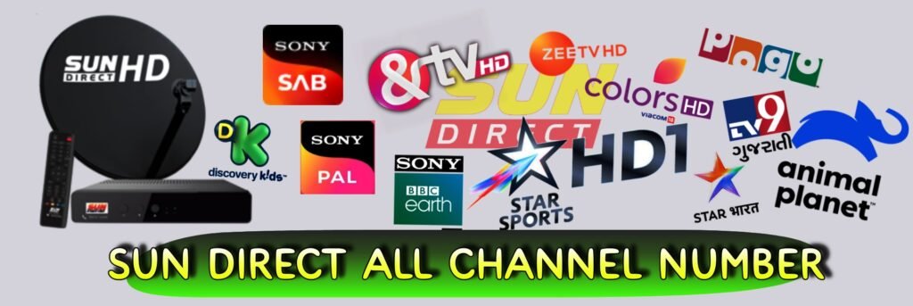 Sun Direct Channel List with Number 2022 Latest Updated