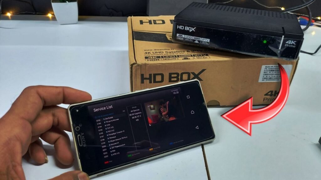 HD Box 4K Prime SATELLITE UHD TV SET-TOP BOX