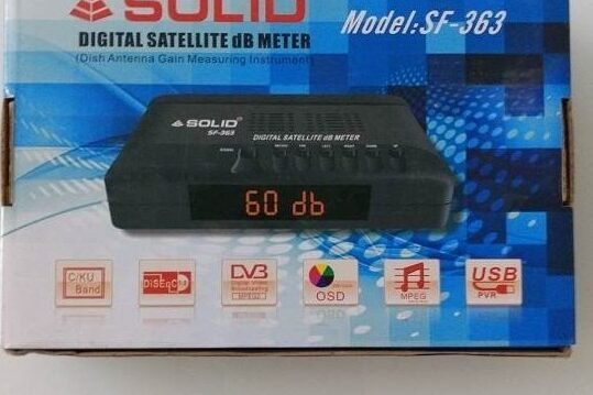 SOLID SF-363 MPEG-2, USB PVR DIGITAL DB METER / SET-TOP BOX