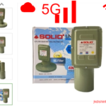 5G Mobile Tower And its Band widths interrupted C-Band Dish signal SOLID 5G Filter C-Band One Cable Solution LNBF