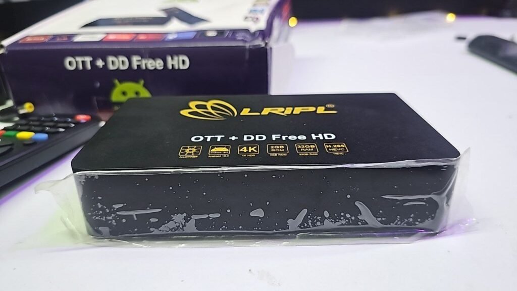 LRIPL Android TV Box 2GB RAM, 16 GB ROM Media Streaming Device