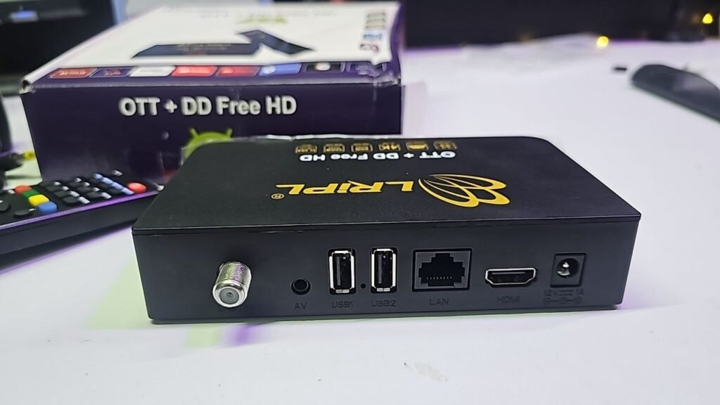 LRIPL Android TV Box 2GB RAM, 16 GB ROM Media Streaming Device