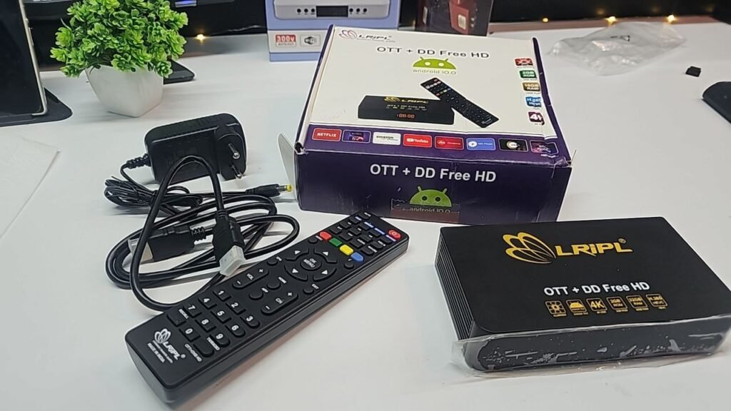LRIPL Android TV Box 2GB RAM, 16 GB ROM Media Streaming Device