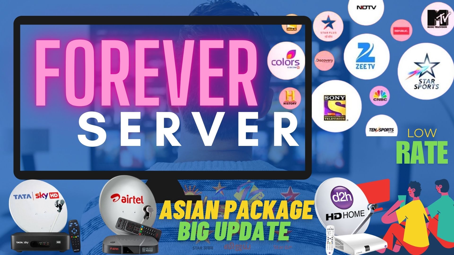 Forever Server Asian Package Big Update Low Rate 2024-2025