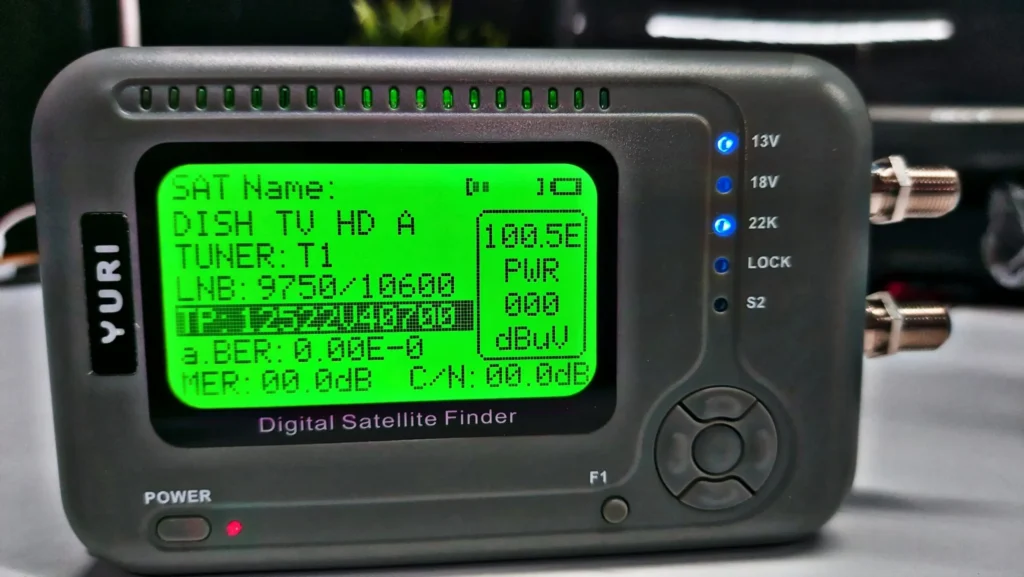 YURI YSH -1080 - Satellite Meter