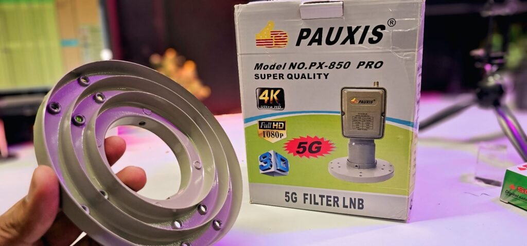 Pauxis 5g Filter C-Band Lnb Model Px-850 Pro 