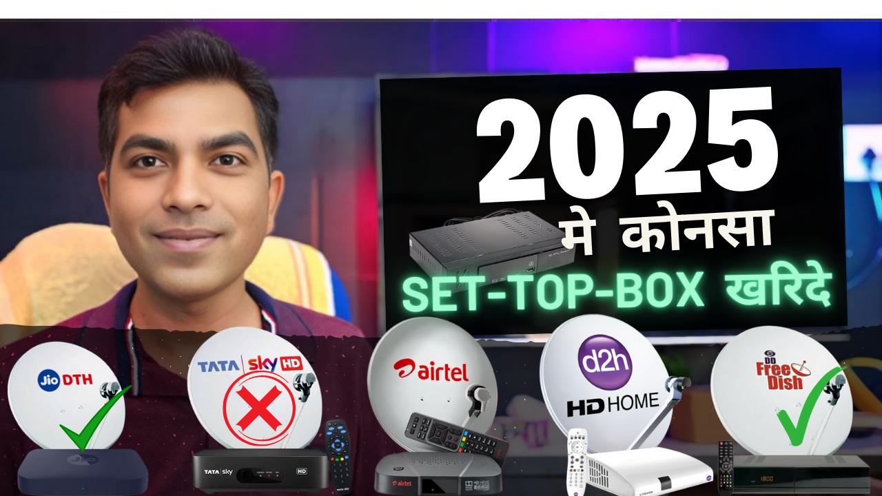 Best DTH Set-Top Boxes in India (2025)