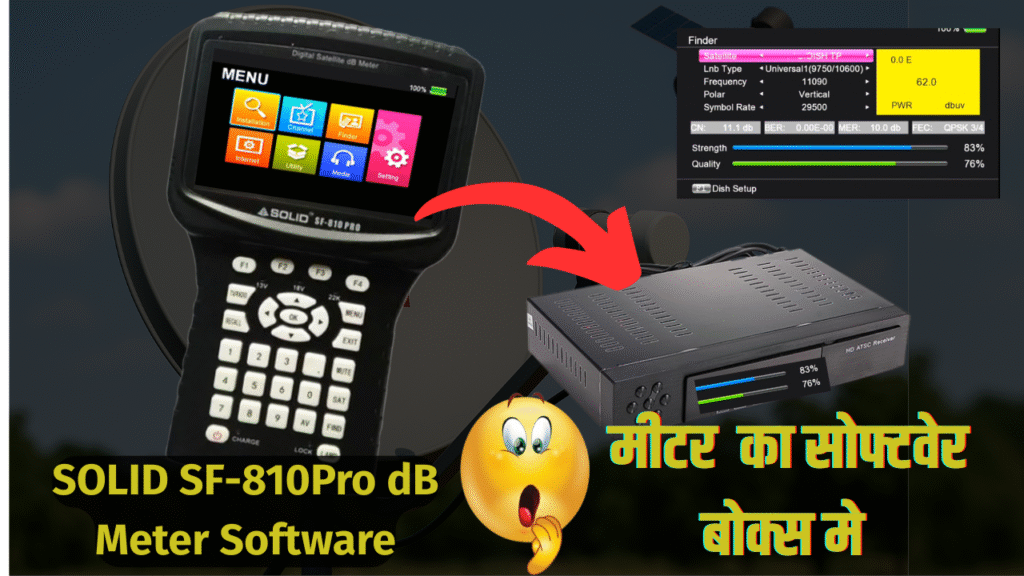 SOLID SF-810Pro dB Meter Software For GX6605S NK