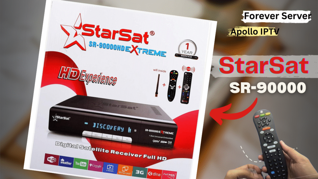 StarSat 90000 HD Extreme Forever Box |Apollo Server