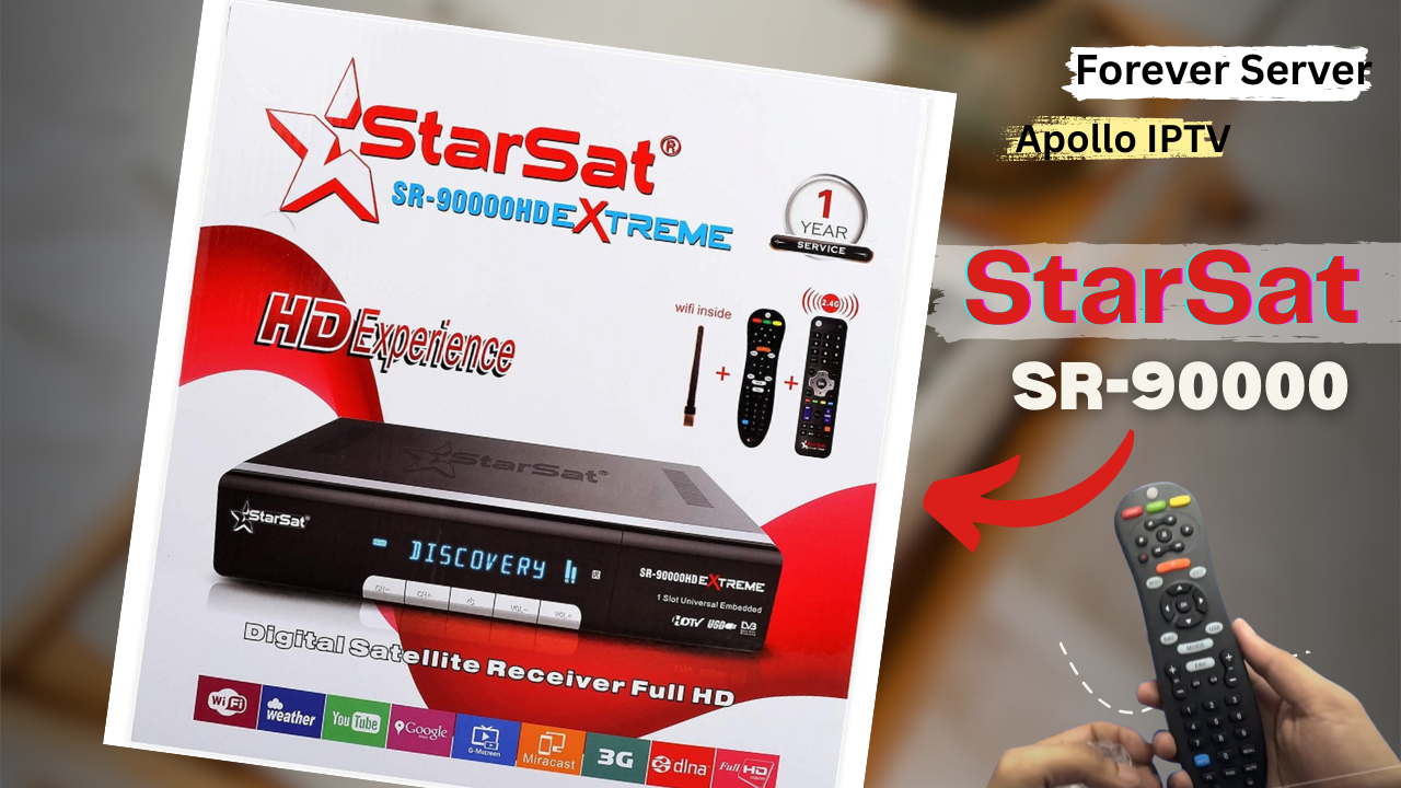 StarSat 90000 HD Extreme Forever Box |Apollo Server