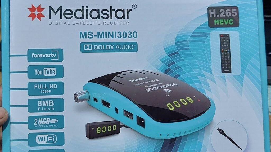 Mediastar Msmini-3030 Forever H-265 Dvbs-2 Receiver