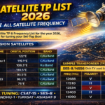 Satellite TP List 2026 All Satellite Frequency
