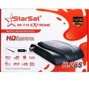 StarSat SR-T15 EXTREME Full HD Satellite Receiver with 1 Year All Channel & lPT√ Service ₹ree