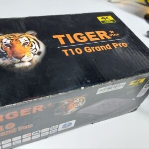 TIGER T10 GRAND PRO DIGITAL SATELLITE RECEIVER H.256 WITH FOREVER IKS SHARING + 12 IPTV SERVERS