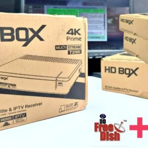 HD BOX 4K PRIME SET-TOP BOX | SATELLITE 4K UHD TV SET-TOP BOX