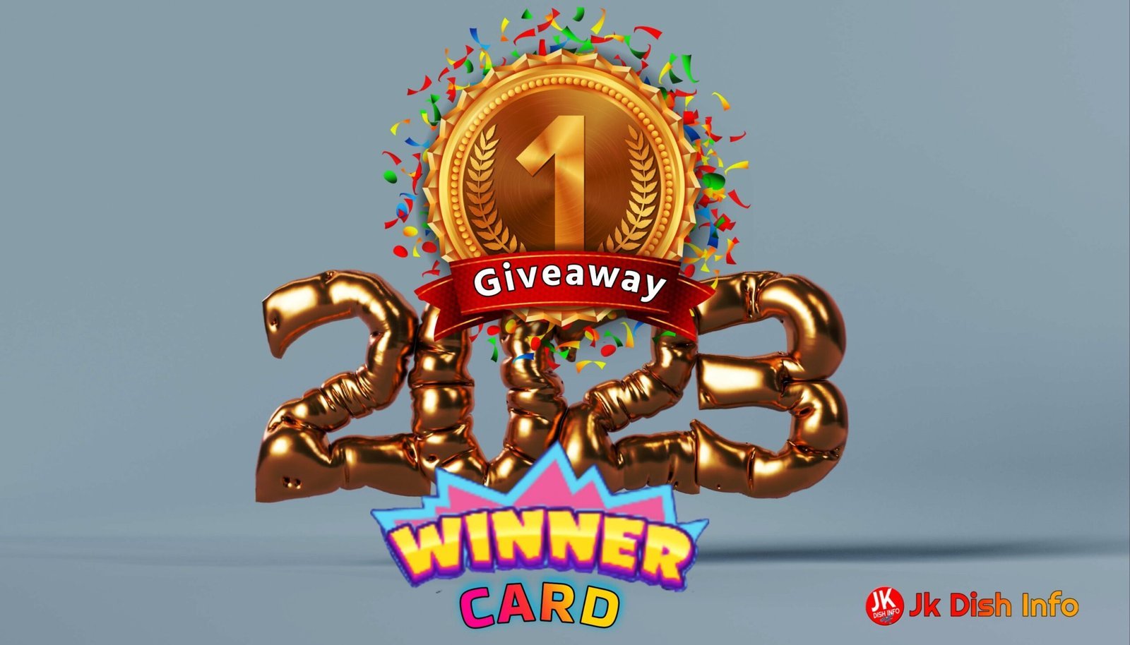 Giveaway Winner Card🏆