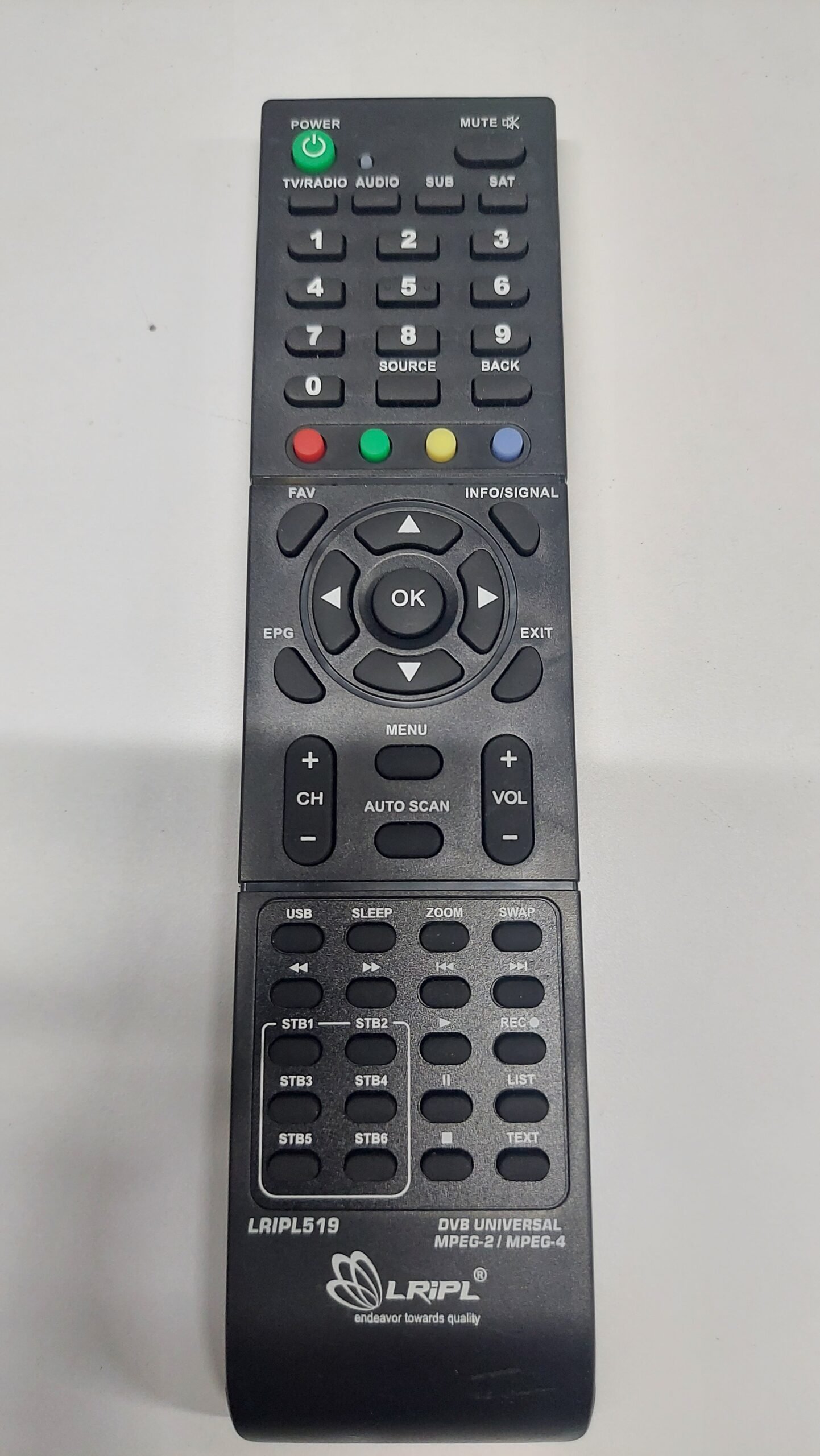 LIRIPL519 DVB UNIVERSAL MPEG-2 / MPEG-4 REMOTE CONTROL - Image 4