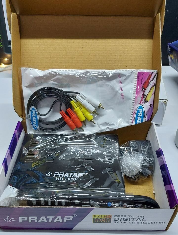 PRATAP 018 HD MPEG-4  Digital Satellite Receiver with Free Goda and Dscam Server 5