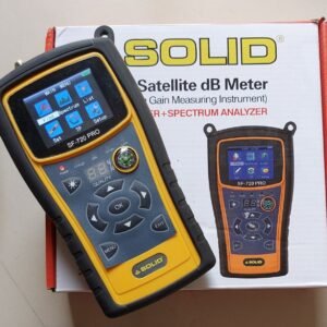 SOLID SF-720 Pro Rechargeable Digital Satellite dB Meter with Torch