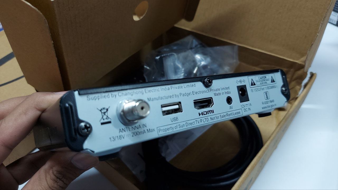Sun Direct DTH Set Top Box | 6 Months NCF Package Free - Image 4